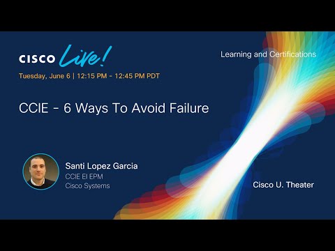6 Ways To Avoid Failure with your CCIE Exam