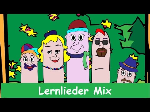 Der Fingerlieder Mix - Lernlieder Mix - Yleekids Deutsch
