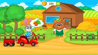 Let's Play • Farma dla dzieci • Nauka gospodarstwa, zwierzęta, edukacja, bajki, Gry dla dzieci
