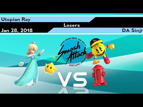 SmashAttack 24 - [Losers] Utopian Ray vs DA Sinji