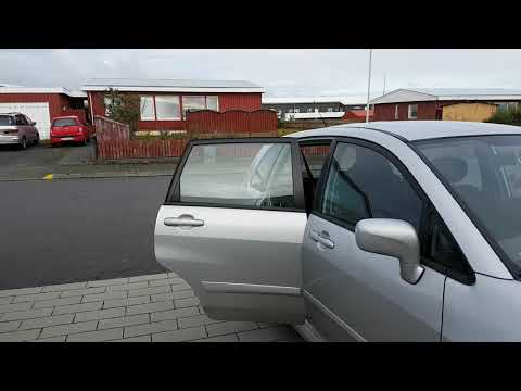 How to fold down rear seat - Suzuki Liana 2006