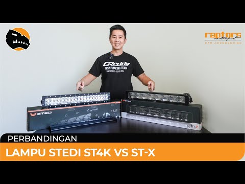 PERBANDINGAN LAMPU STEDI ST4K VS STEDI ST-X