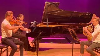 J. Brahms :HornーTrio Op. 40 1,2 movement