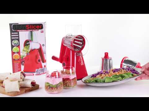 Nutrislicer 3-in-1 Countertop Food Slicer, Chopper, and Grater - Second Medium