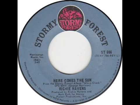 Here Comes The Sun Ritchie Havens 45 Version In Stereo Sound
