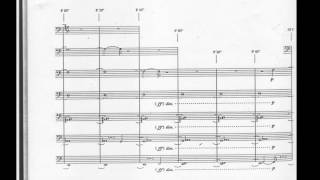 James Tenney - Form 1 (w/ score) (for ensemble) (1993)