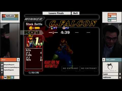 Losers Finals: TNC | Army(Ice Climbers) vs. Jace(Falcon) [Melee @ Verdugo #40]