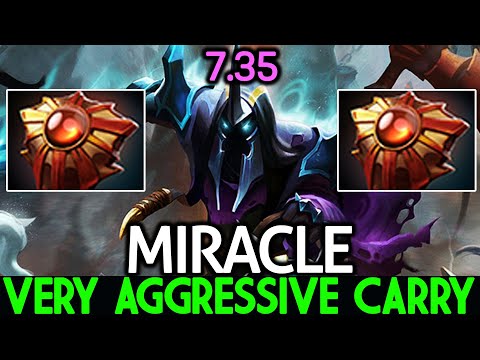 MIRACLE [Abaddon] Very Aggressive Carry with Broken Solar Crest Dota 2