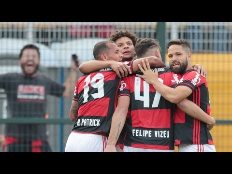 Flamengo 3 x 0 Santa Cruz - Campeonato Brasileiro 2016 - Melhores Momentos - 29ª Rodada