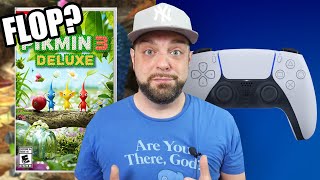 Did Pikmin 3 Deluxe FLOP? + PS5 DualSense WORKS On Nintendo Switch!