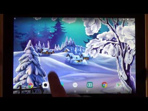 Winter Landscape Wallpaper Video