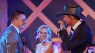Tim McGraw, Just to see you smile lisa and paul wedding, 8-27-16