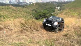 preview picture of video 'hk land rover defender SMD 恐龍坑-23022014-3'