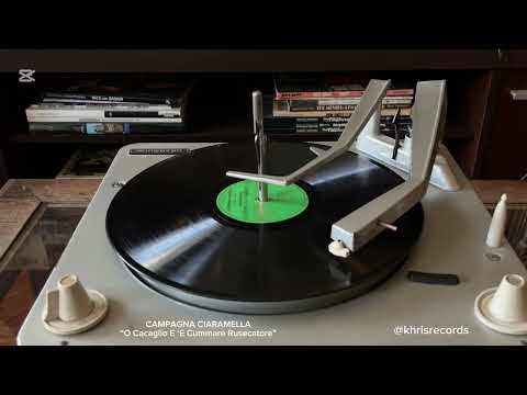 COMPAGNIA CIARAMELLA "O Cacaglio E E Cummare Rusecatore" Phono Electro E 5845 78rpm