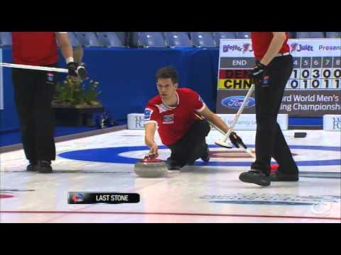 CURLING: WMCC 2013 Draw 14 DEN vs CHN - HIGHLIGHTS