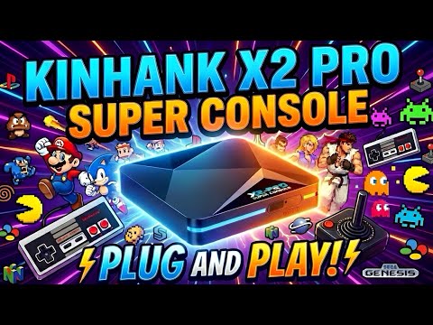 Kinhank X2 Pro Super Console – The Best Budget Plug and Play Retro Gaming System?