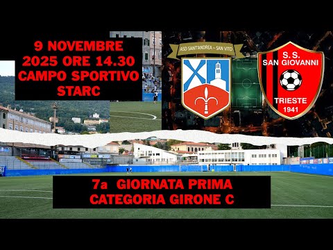 Sant'Andrea/San Vito - San Giovanni (0-1, Prima Categoria Girone C), la sintesi