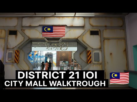 District 21 IOI City Mall Walkthrough | Explore the Adventure Zone in 4K 🇲🇾