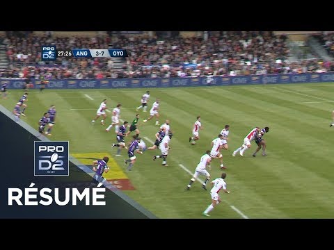 PRO D2 - Résumé Angoulême-Oyonnax : 23-33 - J30 - Saison 2018/2019