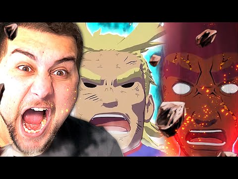 NO CONTEST!! MY HERO ACADEMIA VS NARUTO?! | Kaggy Reacts to All Might vs Might Guy DEATH BATTLE