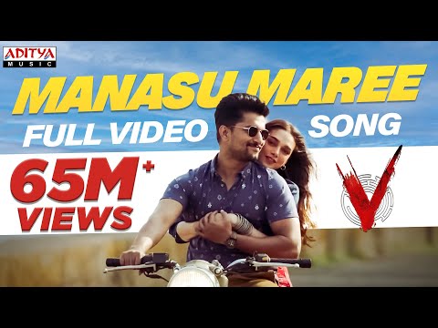 Manasu Maree Full video Song | V Songs | Nani, Aditi Rao Hydari | Amit Trivedi