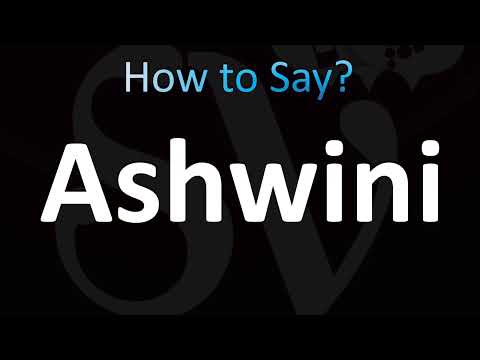 How to Pronounce Ashwini (CORRECTLY!)