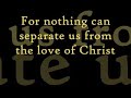 Nothing Can Separate Us - The Maranatha Singers