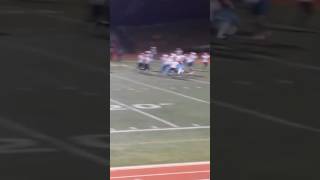 J'Dyn Arrington first touchdown at W.J. Christian VS Hudson 2016 7th grade yr. 5'7 140