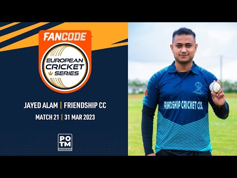 POTM: J.Alam - IR vs FRD | Highlights | FanCode ECS Portugal, Santarem 2023 | ECS23.129