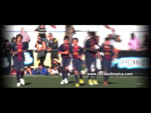 "Powerade Cup 2012"- FC Barcelona Campeón - CE Vila Olímpica - III Torneig de Nadal Aleví