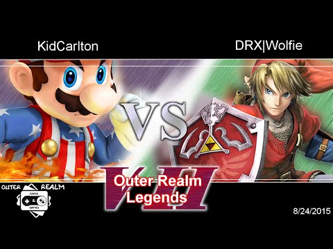 ORL VII - Kid Carlton (Mario) vs. DRX|Wolfei (Link) - Winner's Round 1 - Smash Wii U