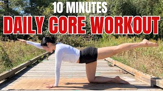 10 Mins Quick & Effective Core Workout | Abs, Lower Back & Deep Core Strength Flow