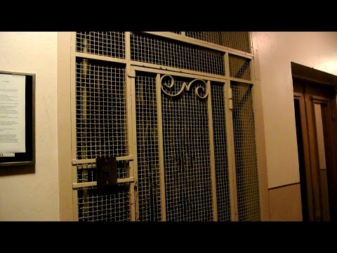 1931 OTIS gated single-speed traction elevator @ Puistokatu 15, Turku, Finland