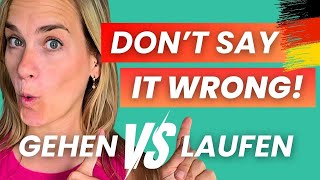 Stop Confusing Laufen & Gehen! German Motion Verbs Made Easy - A2