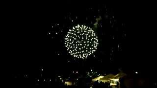 Dennis Palmer fireworks tribute at the Spark Arts Festival, April 20, 2013, Chattanooga, TN