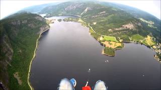 preview picture of video 'Acro NM Bygland 2013 Paraglider'