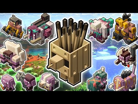 PLANK GOLEM VS ALL PIGLIN UNITS | MINECRAFT LEGENDS