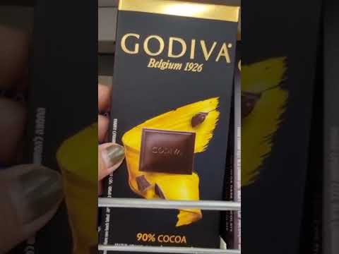 GODIVA DARK CHOCOLATE#shorts #godiva #darkchocolate #sweet #chocolate