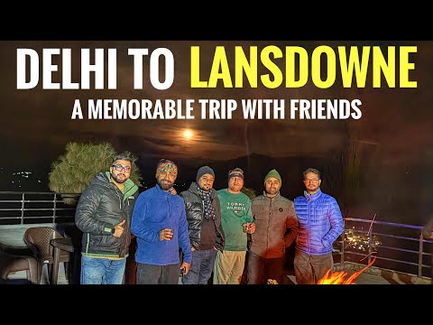 Riding from Delhi to Lansdowne | दोस्तों के साथ पहाड़ी सफर