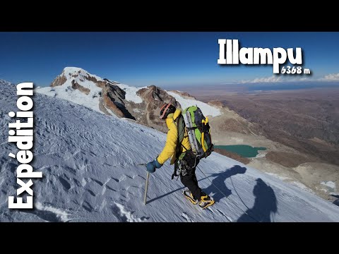 Alpinisme : Illampu - 6368 m - Cordillère Royale Bolivie