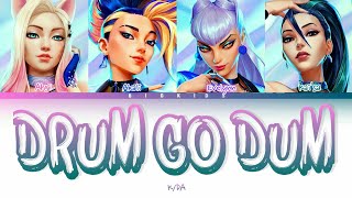 K/DA - DRUM GO DUM (Color Coded Lyrics) - YouTube