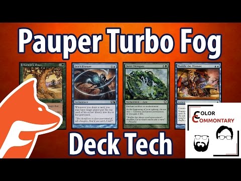 Pauper Turbo Fog Deck Tech *Featuring: Color Commontary! - A Guide to Magic: The Gathering