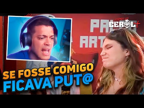 CEROL REAGE: BEIJOU OUTRO NA FRENTE DO EX