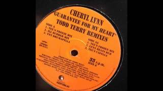 (1996) Cheryl Lynn - Guarantee For My Heart [Todd Terry Tee's Frozen RMX]