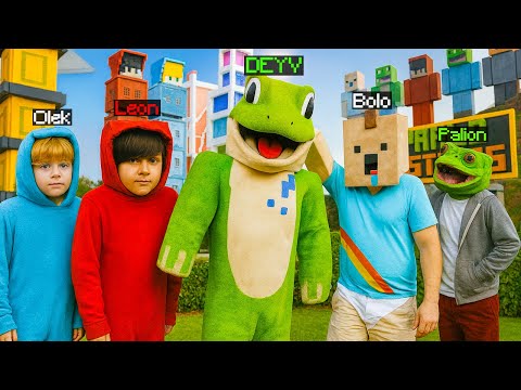 CAŁE PALIONOWO W PRAWDZIWYM ŻYCIU w Minecraft!