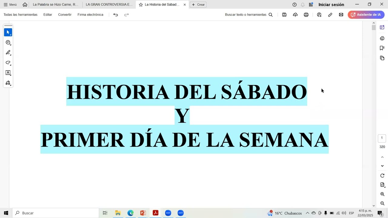 "TRAZOS DEL SABADO EN LA EDAD MEDIA". Argenis contreras.