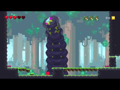 Adventures of Pip First boss fight.