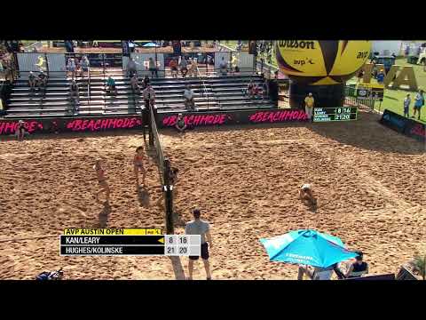 AVP Pro Series Austin Open | Hughes/Kolinske vs. Kan/Leary | Stadium Court | Friday