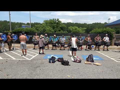 Blue Devils 2022 Drumline - Full Rehearsal Lot - DCI Southeastern Championship