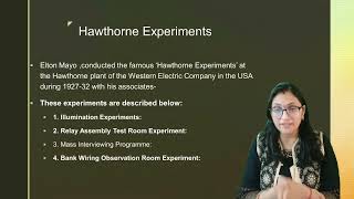 Hawthorne Experiment quick revision/ conclusion #ugcnet #mba #psu#bba#management #drbarkhagupta